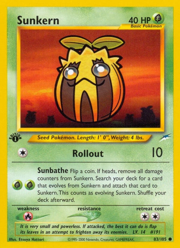 Image for Sunkern (Neo Destiny) (083/105) - Pokemon