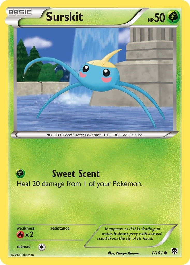 Image for Surskit (Plasma Blast) (1/101) - Pokemon