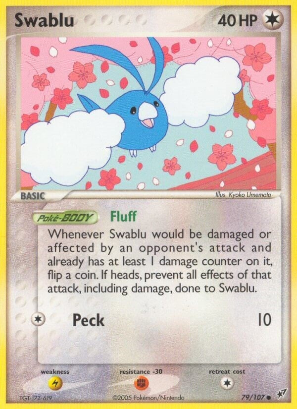 Image for Swablu (Deoxys) (79/107) - Pokemon