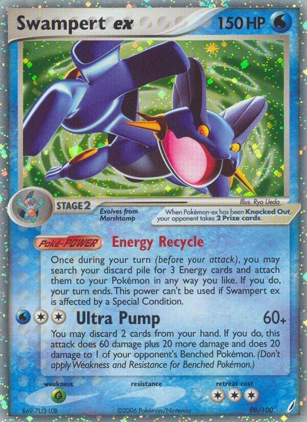 Image for Swampert ex (Crystal Guardians) (98/100) - Pokemon