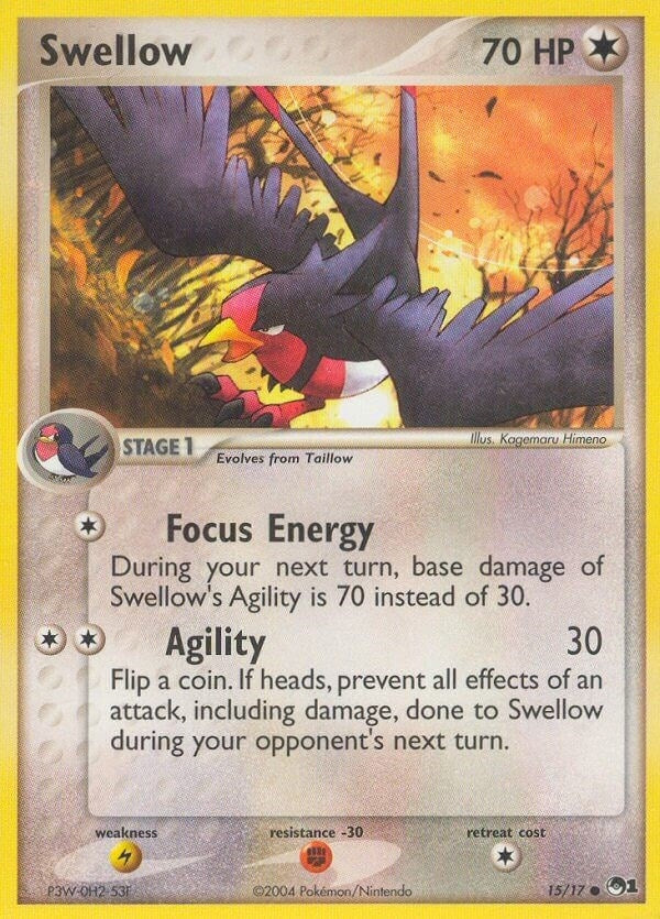 Image for Swellow (POP Series 1) (015/017) - Pokemon