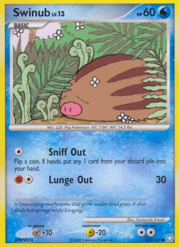 Image for Swinub (Legends Awakened) (123/146) - Pokemon
