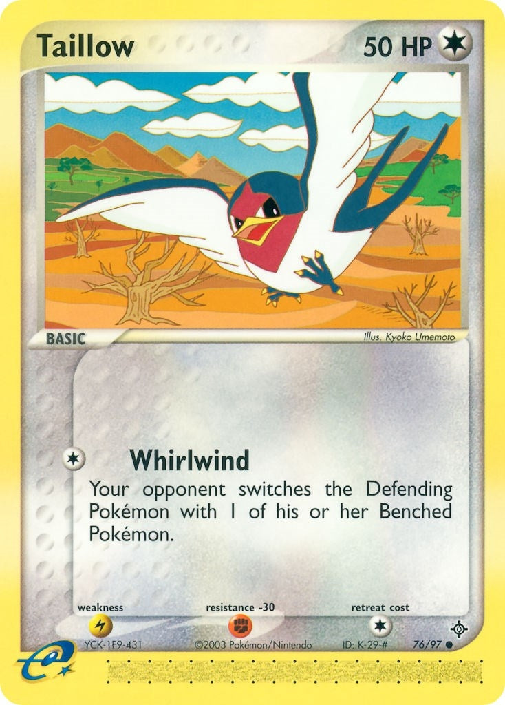 Image for Taillow (Dragon) (76/97) - Pokemon