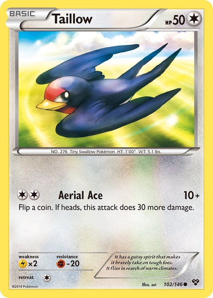 Image for Taillow (XY Base Set) (102/146) - Pokemon