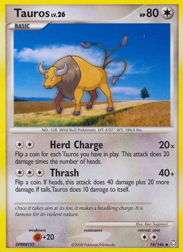 Image for Tauros (Legends Awakened) (74/146) - Pokemon
