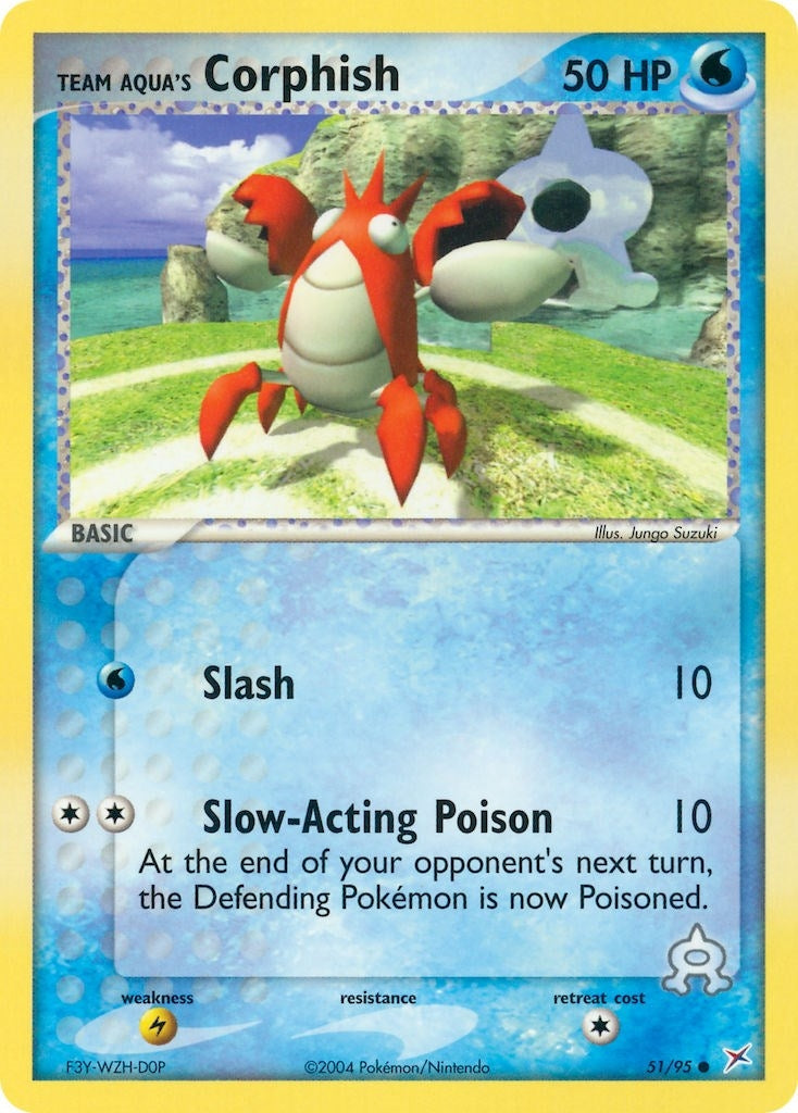 Image for Team Aqua's Corphish (Team Magma vs Team Aqua) (51/95) - Pokemon