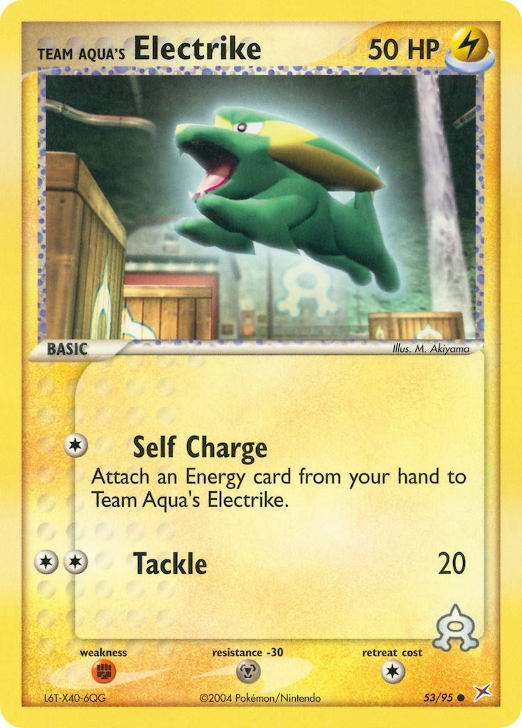 Image for Team Aqua's Electrike (Team Magma vs Team Aqua) (53/95) - Pokemon