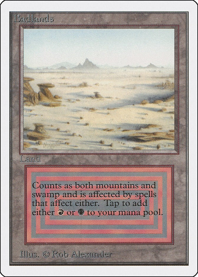 Image for Badlands (Unlimited Edition) - Magic: The Gathering