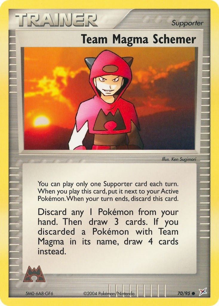 Image for Team Magma Schemer (Team Magma vs Team Aqua) (70/95) - Pokemon
