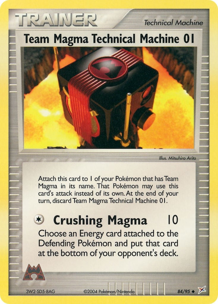 Image for Team Magma Technical Machine 01 (Team Magma vs Team Aqua) (84/95) - Pokemon