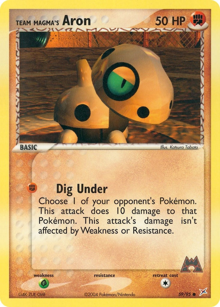 Image for Team Magma's Aron (Team Magma vs Team Aqua) (59/95) - Pokemon