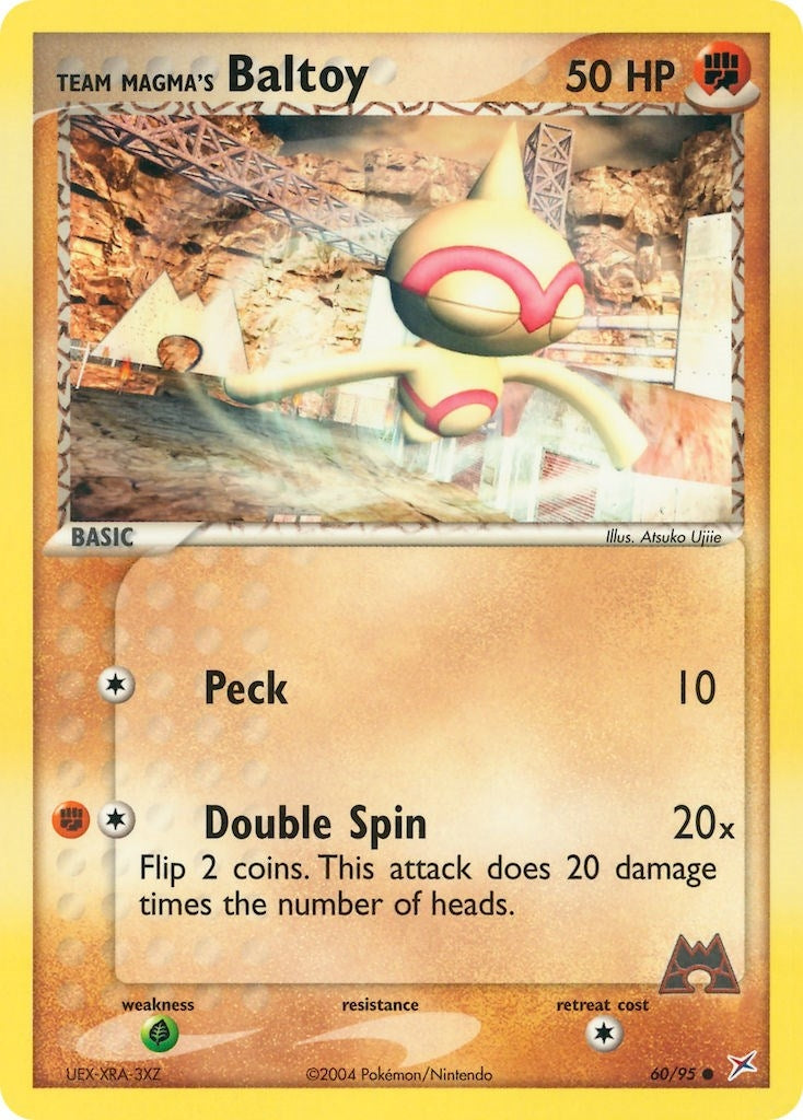 Image for Team Magma's Baltoy (Team Magma vs Team Aqua) (60/95) - Pokemon