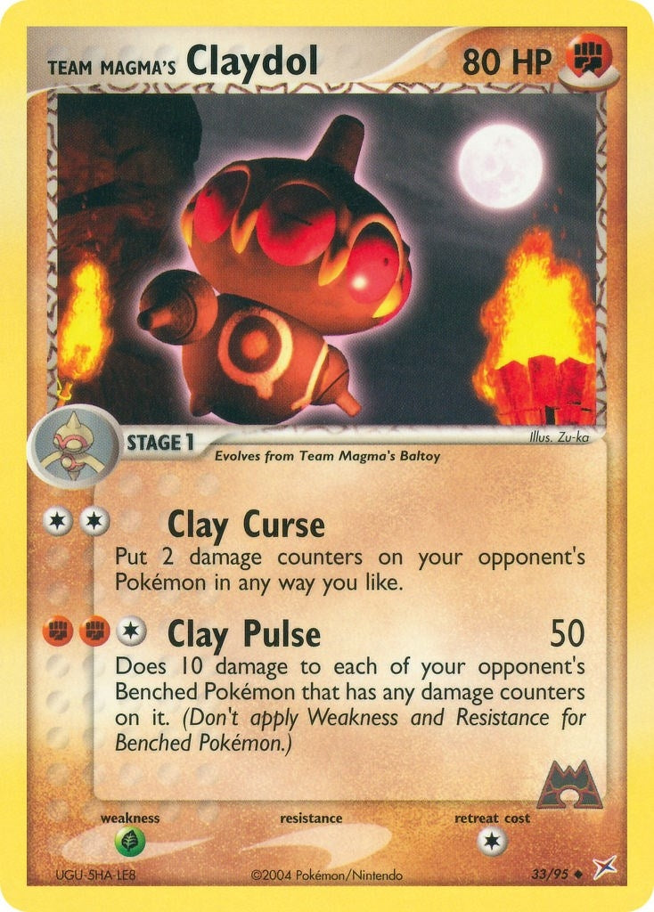 Image for Team Magma's Claydol (Team Magma vs Team Aqua) (33/95) - Pokemon