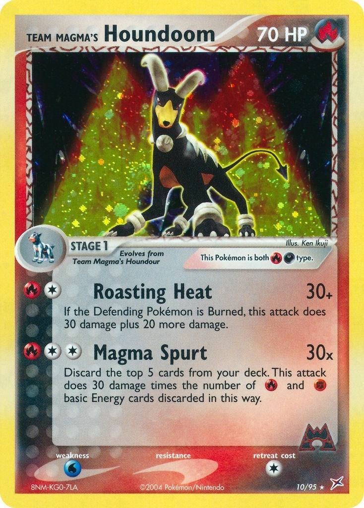 Image for Team Magma's Houndoom (Team Magma vs Team Aqua) (10/95) - Pokemon