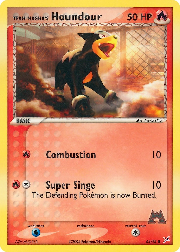 Image for Team Magma's Houndour (Team Magma vs Team Aqua) (62/95) - Pokemon