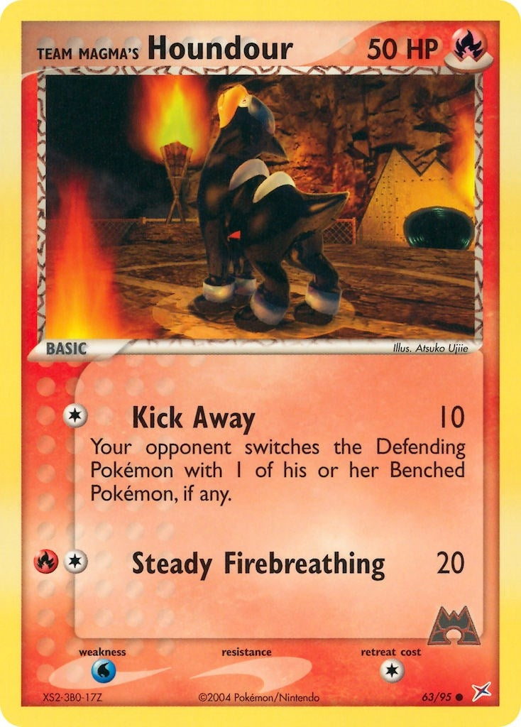 Image for Team Magma's Houndour (Team Magma vs Team Aqua) (63/95) - Pokemon