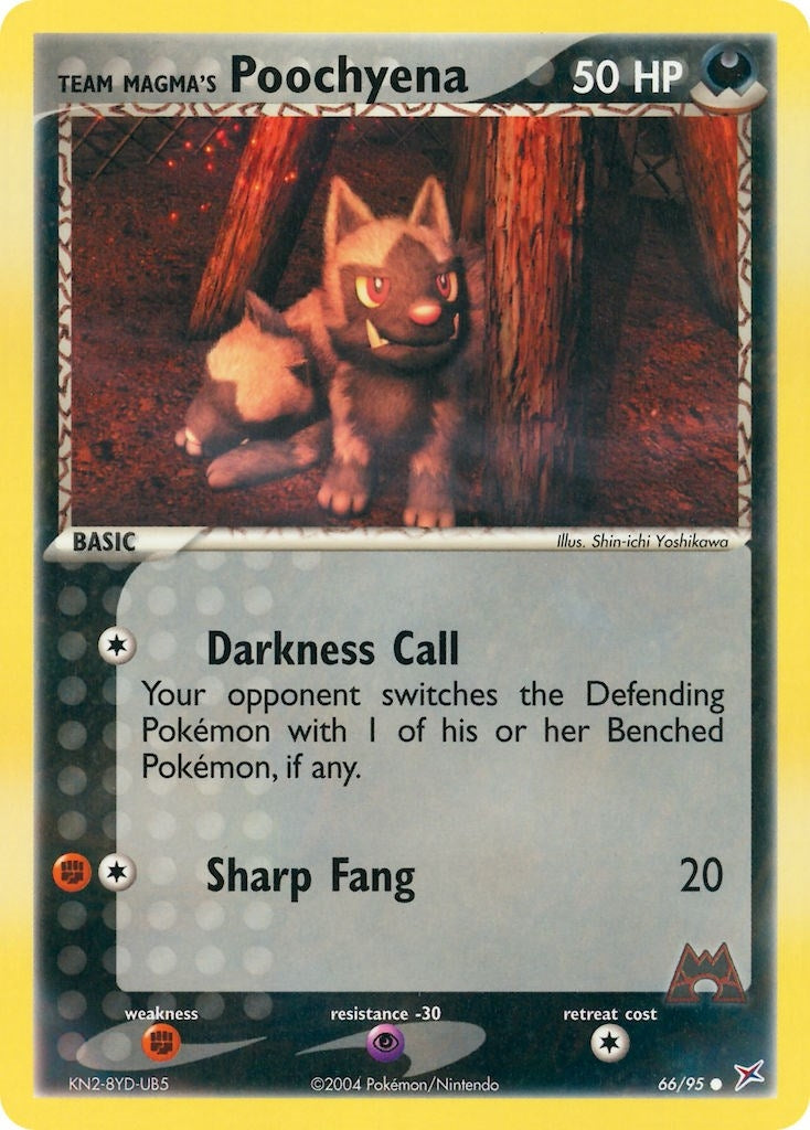 Image for Team Magma's Poochyena (Team Magma vs Team Aqua) (66/95) - Pokemon