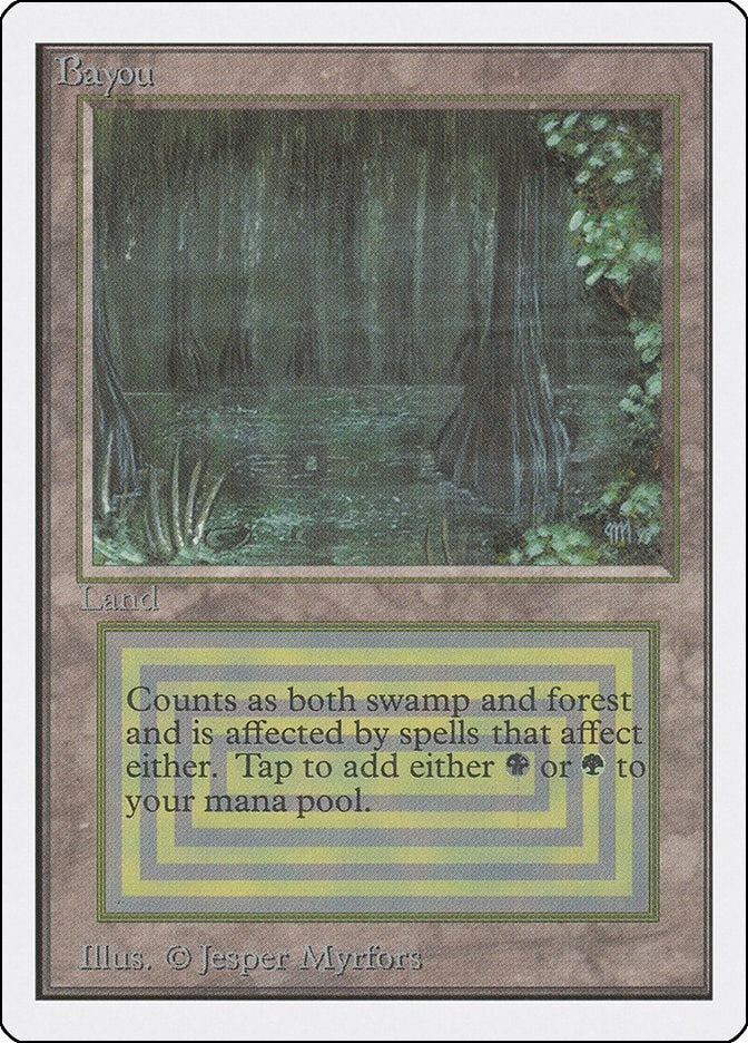 Image for Bayou (Unlimited Edition) - Magic: The Gathering