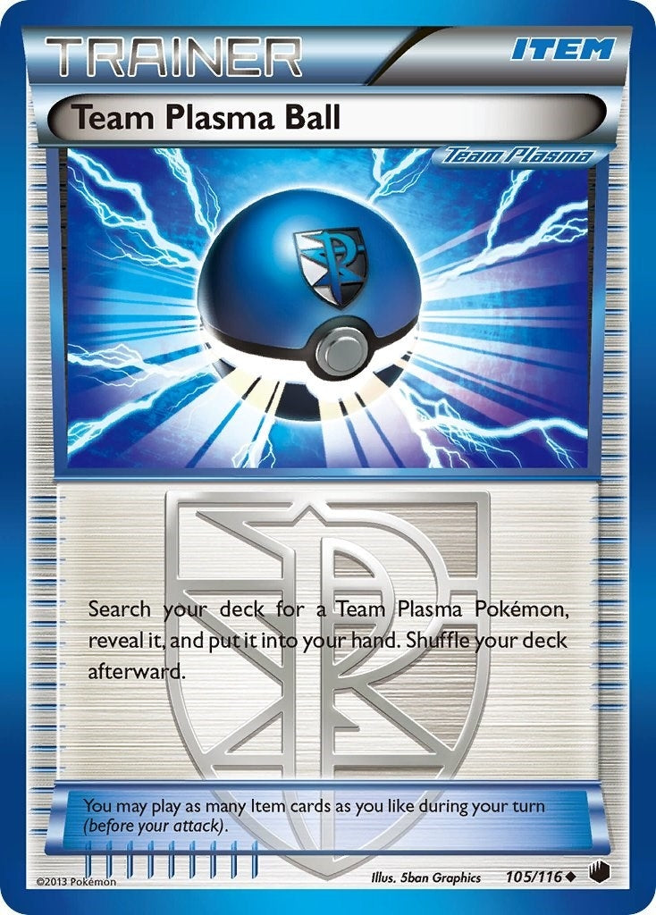 Image for Team Plasma Ball (Team Plasma) (Plasma Freeze) (105/116) - Pokemon