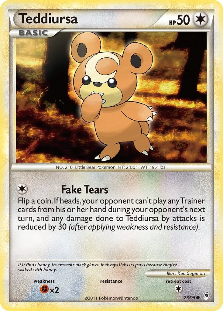 Image for Teddiursa (Call of Legends) (73/95) - Pokemon