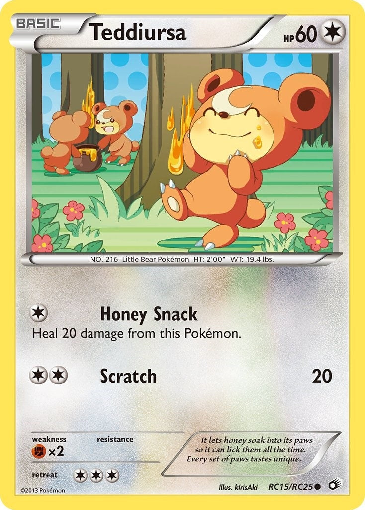 Image for Teddiursa (Legendary Treasures: Radiant Collection) (RC15/RC25) - Pokemon