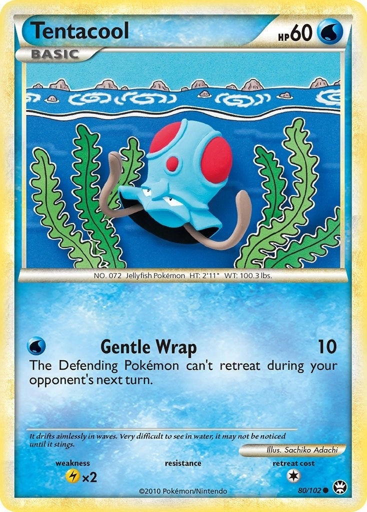 Image for Tentacool (Triumphant) (80/102) - Pokemon