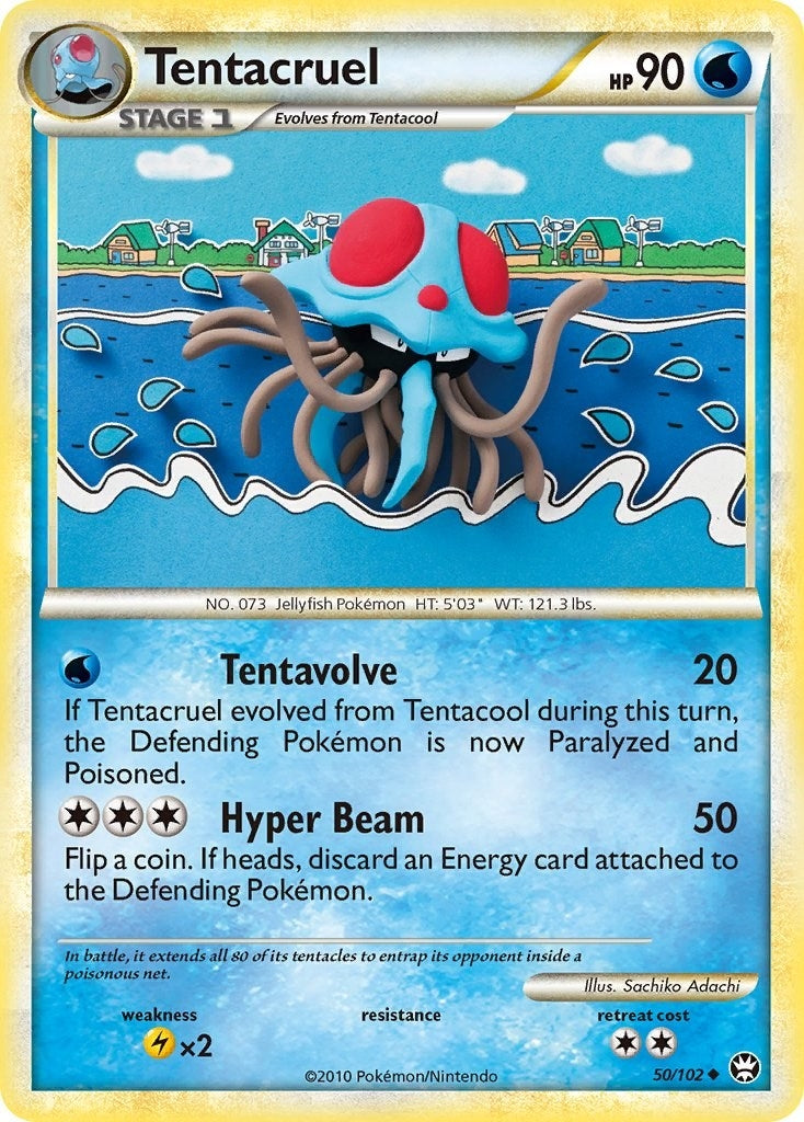 Image for Tentacruel (Triumphant) (50/102) - Pokemon