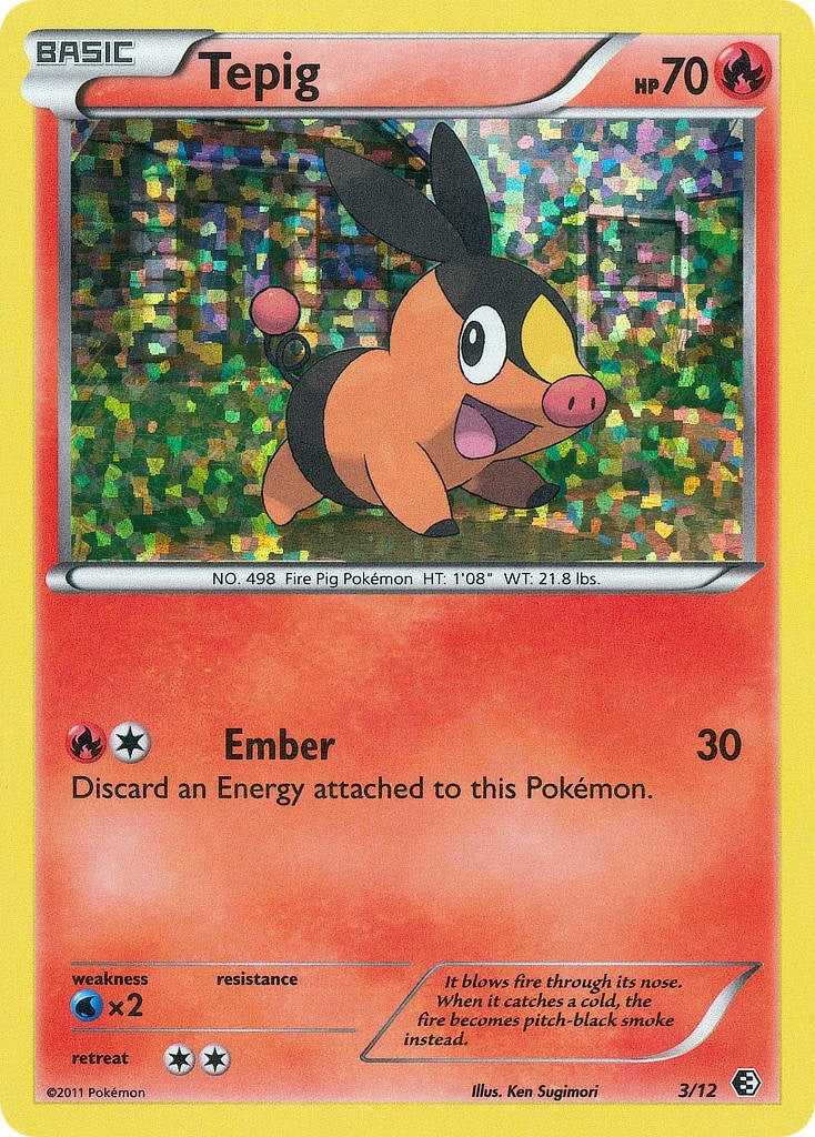 Image for Tepig (McDonald's Promos 2011) (003/012) - Pokemon
