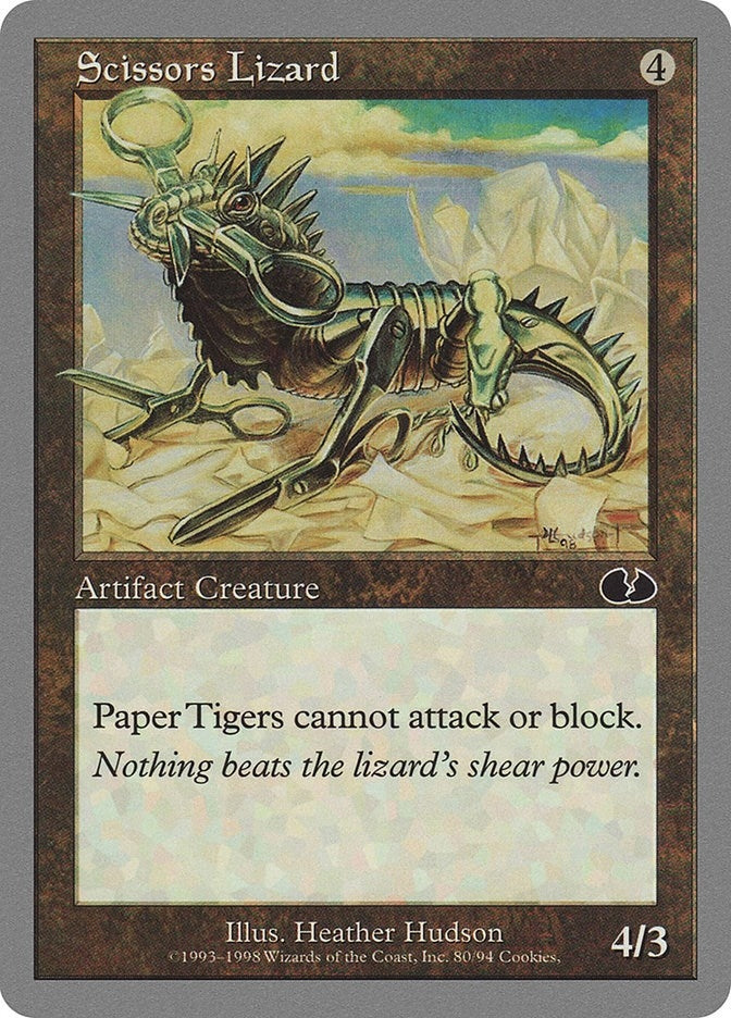 Image for Scissors Lizard (Unglued) (80) - Magic: The Gathering
