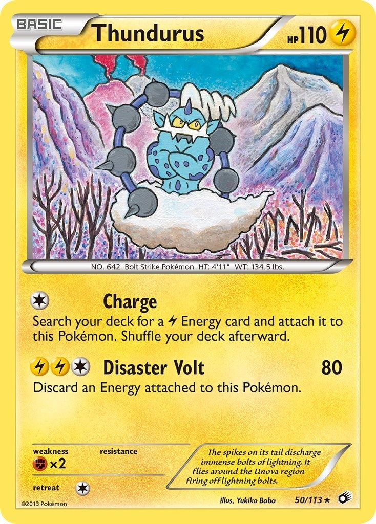 Image for Thundurus (Legendary Treasures) (50/113) - Pokemon
