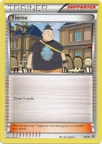 Image for Tierno (Kalos Starter Set) (39/39) - Pokemon