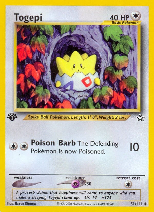 Image for Togepi (Neo Genesis) (051/111) - Pokemon