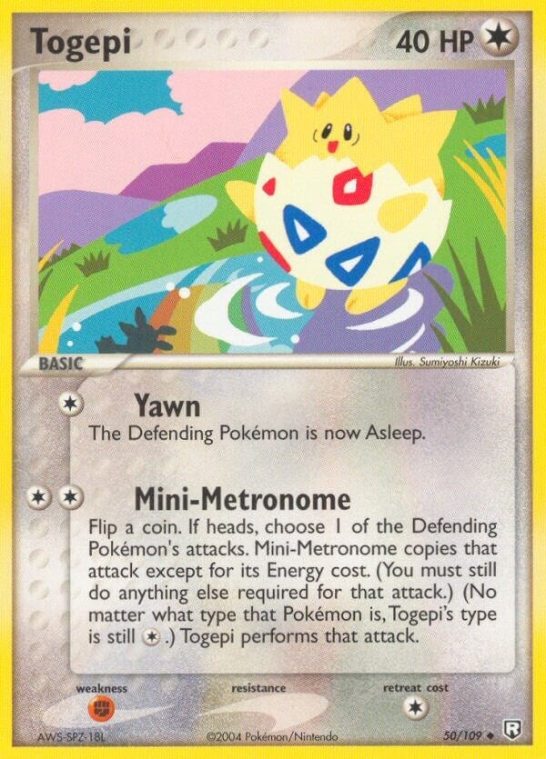 Image for Togepi (Team Rocket Returns) (50/109) - Pokemon