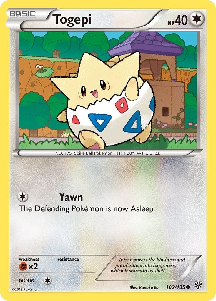 Image for Togepi (Plasma Storm) (102/135) - Pokemon
