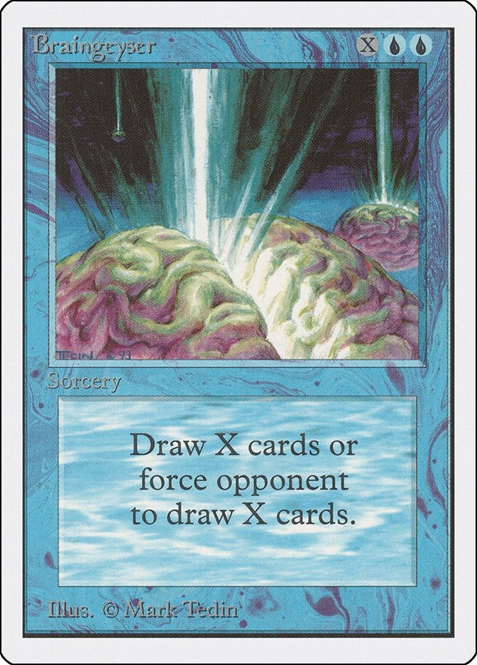 Image for Braingeyser (Unlimited Edition) - Magic: The Gathering