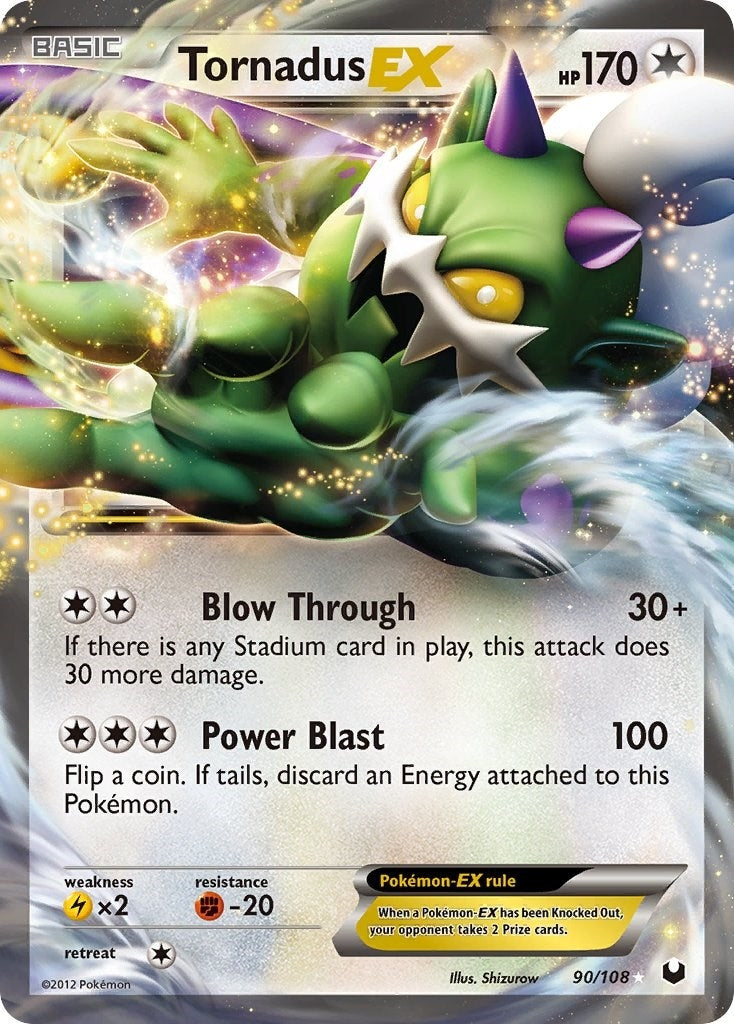 Image for Tornadus EX (Dark Explorers) (90/108) - Pokemon