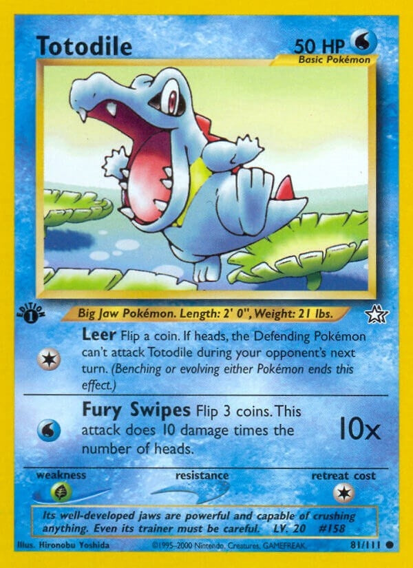 Image for Totodile (81) (Neo Genesis) (081/111) - Pokemon