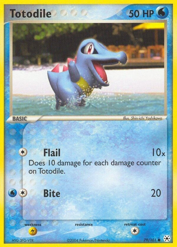 Image for Totodile (Hidden Legends) (79/101) - Pokemon