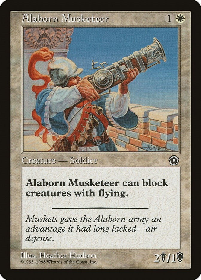 Image for Alaborn Musketeer (Portal Second Age) - Magic: The Gathering