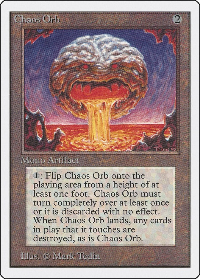 Image for Chaos Orb (Unlimited Edition) - Magic: The Gathering