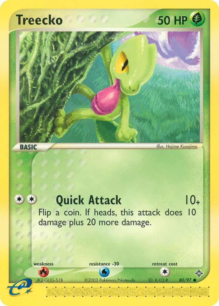 Image for Treecko (Dragon) (80/97) - Pokemon