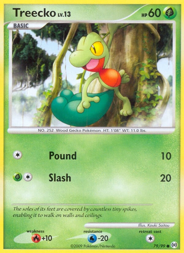 Image for Treecko (79) (Arceus) (79/99) - Pokemon