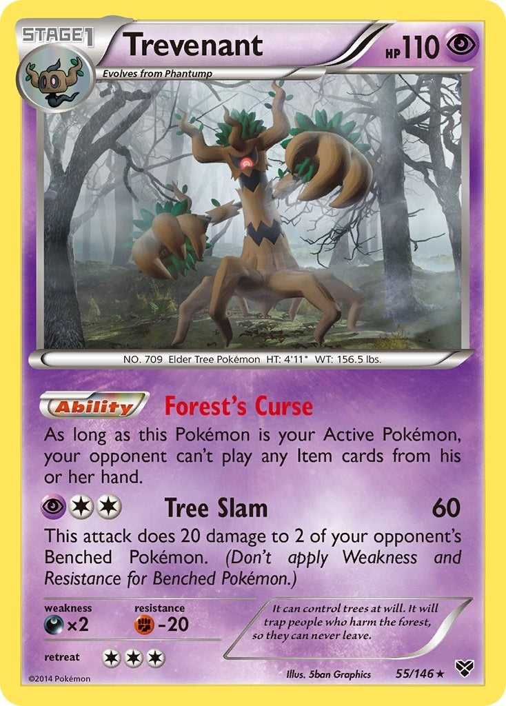 Image for Trevenant (XY Base Set) (55/146) - Pokemon