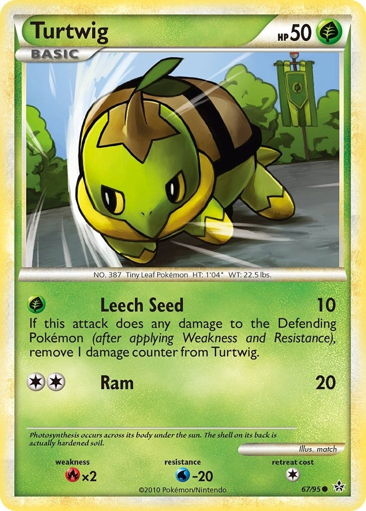 Image for Turtwig (Unleashed) (67/95) - Pokemon
