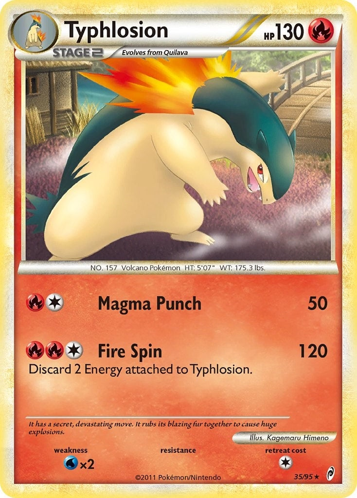 Image for Typhlosion (Call of Legends) (35/95) - Pokemon