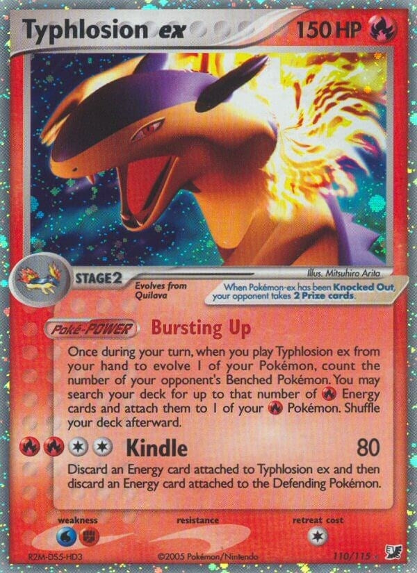 Image for Typhlosion ex (Unseen Forces) (110/115) - Pokemon