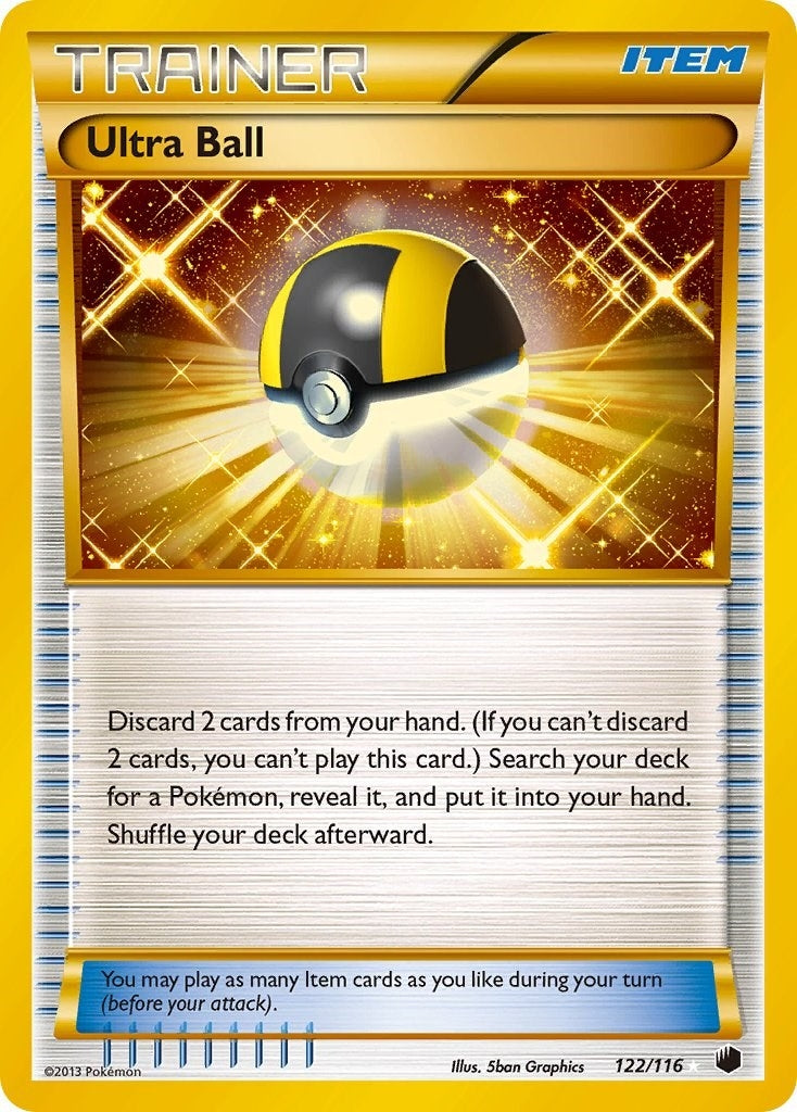 Image for Ultra Ball (Plasma Freeze) (122/116) - Pokemon