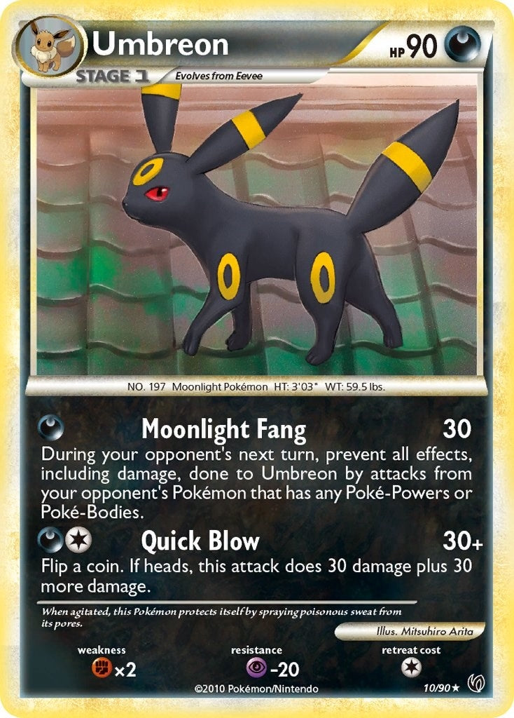 Image for Umbreon (Undaunted) (10/90) - Pokemon