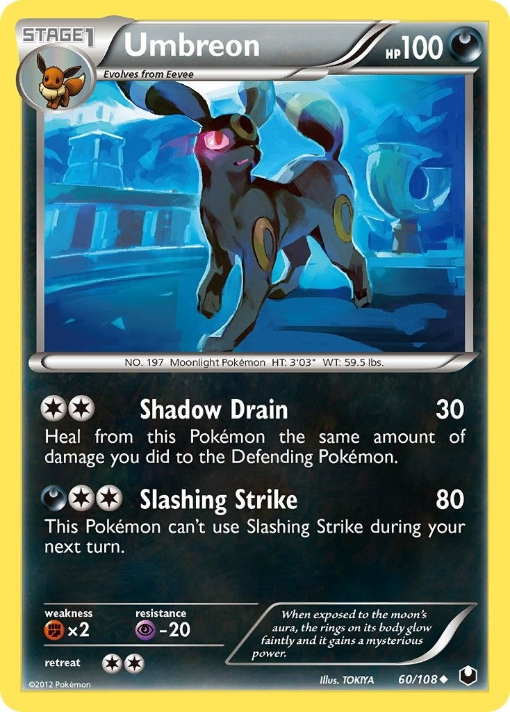 Image for Umbreon (60) (Dark Explorers) (60/108) - Pokemon