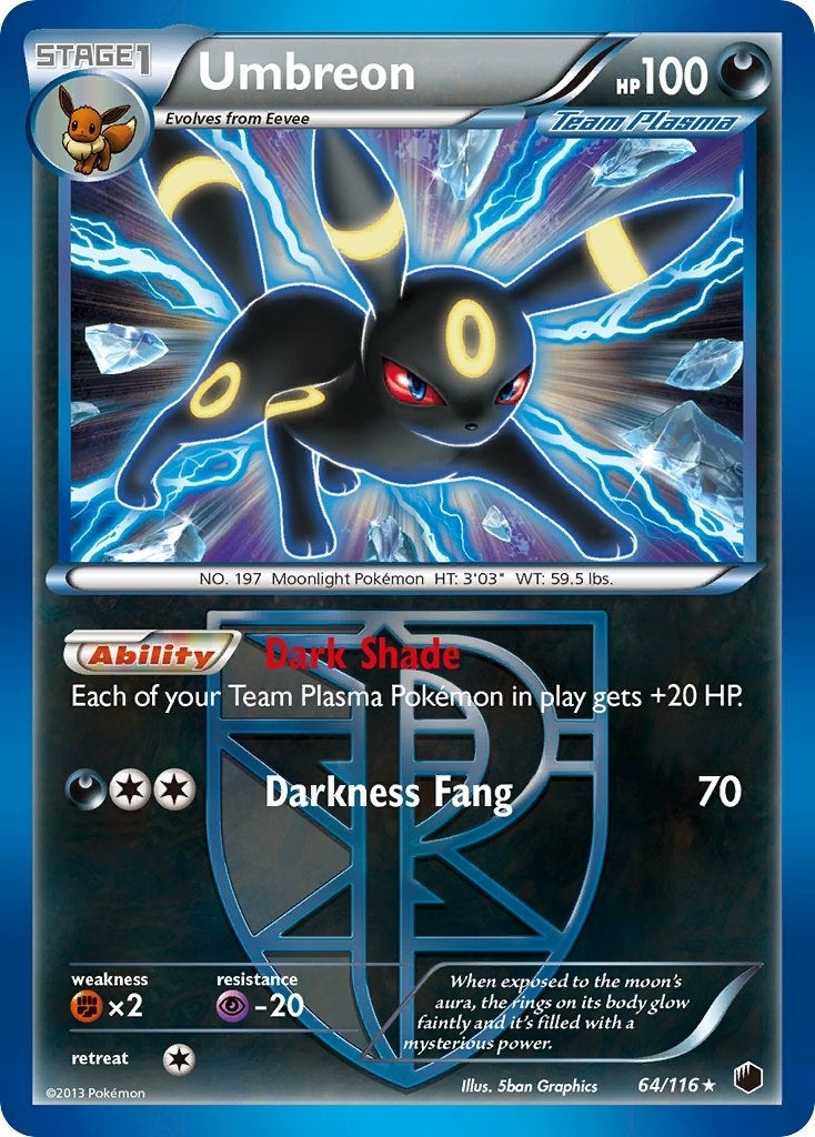 Image for Umbreon (Team Plasma) (Plasma Freeze) (64/116) - Pokemon